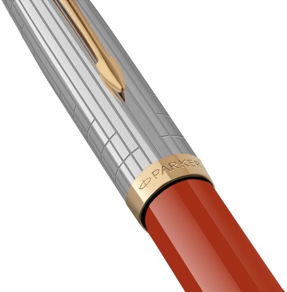 Vulpen Parker 51 Premium GT M vuurrood 1 Stuk-2