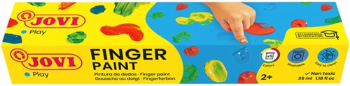 Vingerverf Jovi 35ml assorti 5 Pot