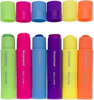 Verfstift Bruynzeel Kids 6st ass neon 6 Stuk-2