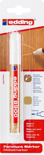 Viltstift edding 8900 meubel rond 1.5-2mm eikenht 1 Stuk