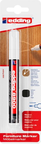 Viltstift edding 8900 meubel rond 1.5-2mm zwart 1 Stuk