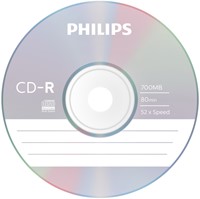 CD-R Philips 80Min 700MB 52x SP (10) 10 Stuk-2
