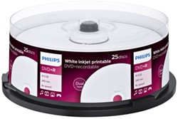 DVD+R Philips 8.5GB DL 8x IW SP (25) 25 Stuk