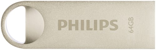 USB stick 2.0 Philips Moon USB-A 64GB zilver 1 Stuk-2