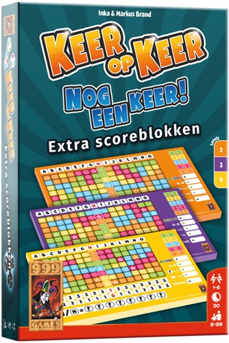 Scoreblok Keer op Keer level 2 3 en 4 1 Stuk