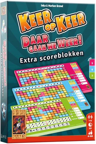 Scoreblok Keer op Keer level 5 6 en 7 1 Stuk