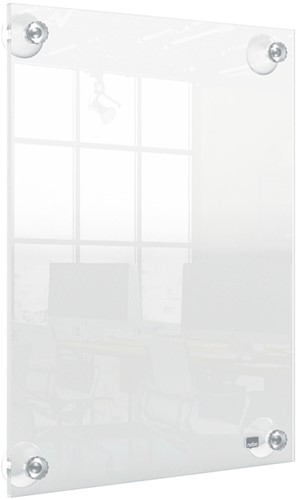 Infobord Nobo Premium Plus A4 acryl verplaatsbaar 1 Stuk