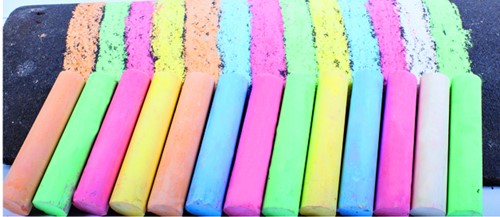 Stoepkrijtverf Creall Chalk Paint 6 kleuren 250ml 6 Fles-2