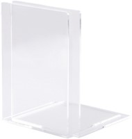 Boekensteun MAUL 12x12x17cm acryl glashelder 2 Stuk-2