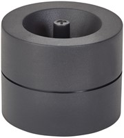 Papercliphouder MAULpro recycled Ø73x60mm zwart 1 Stuk