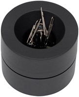 Papercliphouder MAUL pro recycled Ø73x60mm zwart 1 Stuk-2