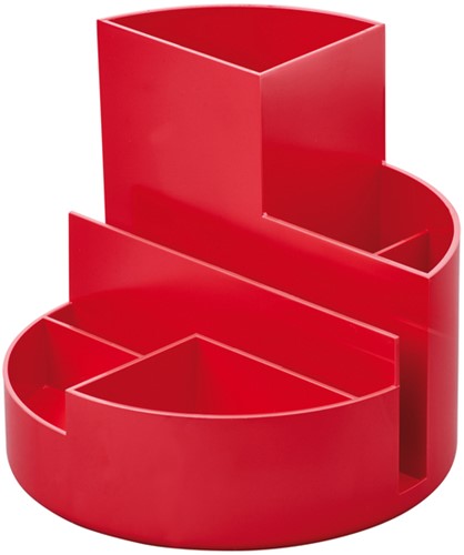 Pennenkoker MAUL roundbox recycled 6 vaks rood 1 Stuk