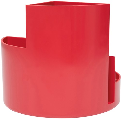 Pennenkoker MAUL roundbox recycled 6 vaks rood 1 Stuk-2