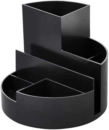 Pennenkoker MAUL roundbox recycled 6 vaks zwart 1 Stuk