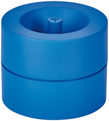 Papercliphouder MAULpro recycled Ø73x60mm blauw 1 Stuk