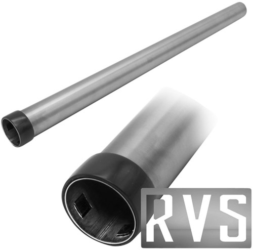 Stofzuigerbuis Cleaninq met ring RVS 32mm 1 Stuk