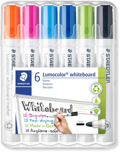 Whiteboardmarker Staedtler Lumo 351 6st fun 6 Stuk