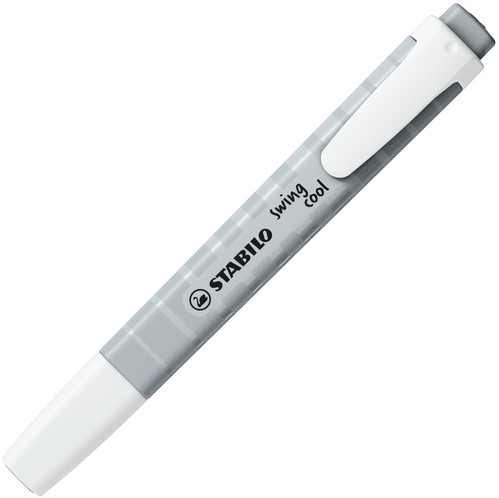 Markeerstift STABILO Swing cool 275/194 pa grijs 1 Stuk