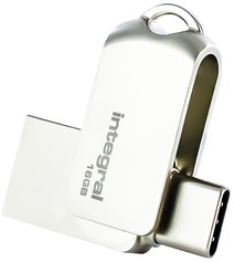 USB stick 3.0 Integral USB-360-C Dual USB-A 16GB 1 Stuk-2