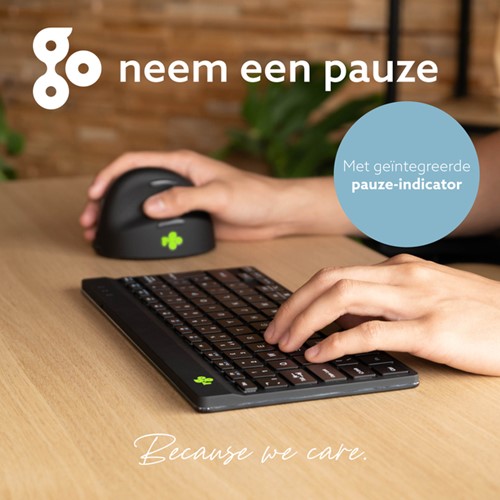 Toetsenbord R-Go Ergonomisch Compact Break QWERTY 1 Stuk-3