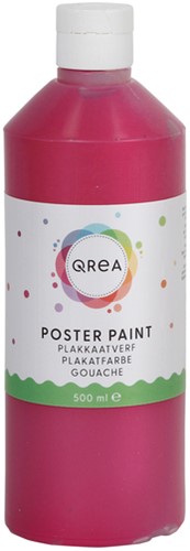 Plakkaatverf Qrea cyclaam 500ml 500 Milliliter