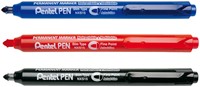Viltstift Pentel NXS15 1mm blauw 1 Stuk-2