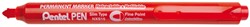 Viltstift Pentel NXS15 1mm rood 1 Stuk