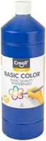 Plakkaatverf Creall basic donkerblauw 1000ml 1000 Milliliter