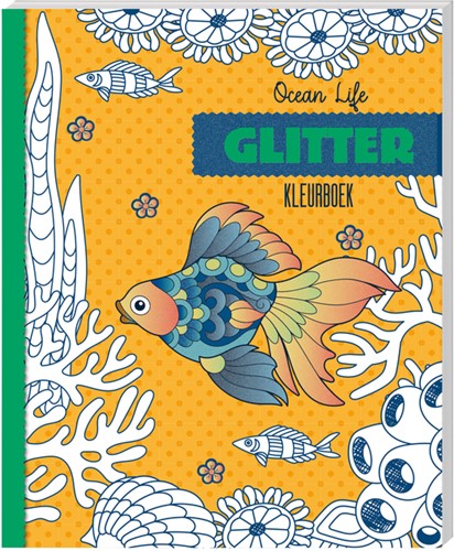 Kleurboek Interstat Glitter Ocean Life 1 Stuk
