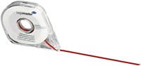 Planbord verdeeltape Legamaster 2.5mmx16m rood 16 Meter