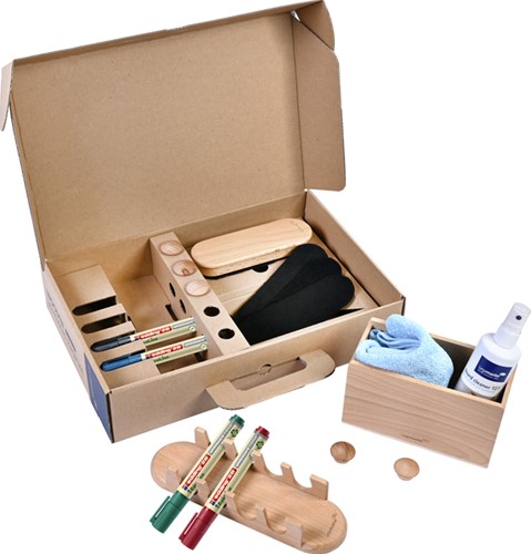 Whiteboard accessoire starterkit Legamaster WOODEN 17 Stuk-3