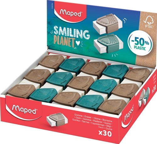 Gum Maped Smiling Planet display à 30 stuks 1 Stuk