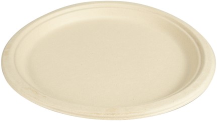 Bord IEZZY 260mm suikerriet pfas-vrij Nat 50 stuks 50 Stuk