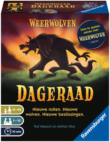 Spel Ravensburger  Weerwolven Dageraad 1 Doos
