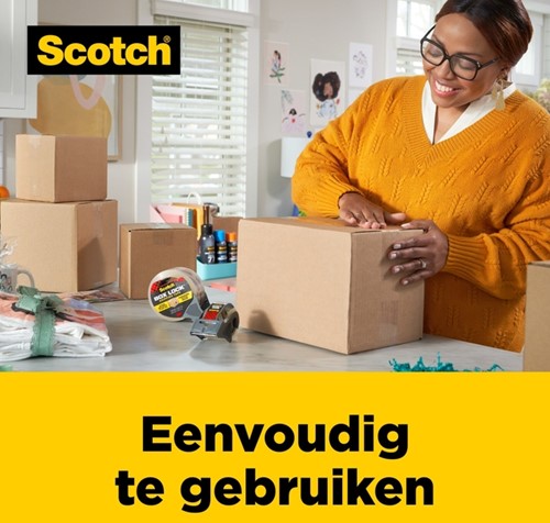 Verpakkingstape Scotch Box Lock 3950-EF 48mmx50m 1 Rol-2