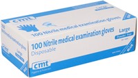 Handschoen CMT L nitril blauw 100 Stuk