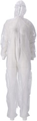 Overall CMT L non-woven ritssluiting PP wit 50 Stuk