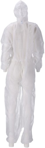 Overall CMT L non-woven ritssluiting PP wit 50 Stuk-3