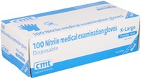 Handschoen CMT XL nitril blauw 100 Stuk