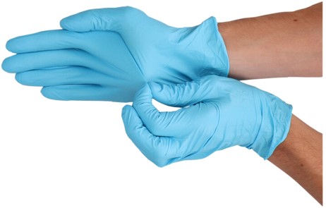 Handschoen CMT L nitril blauw 100 Stuk-3