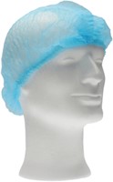 Haarnet CMT clip non-woven M 50cm PP blauw 100 Stuk-3