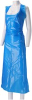 Schort CMT 125x80cm 25mu geruwd op rol PE blauw 100 Stuk-2