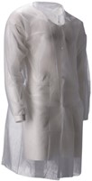 Bezoekersjas CMT L non-woven drukknopen 104cm wt 100 Stuk-2