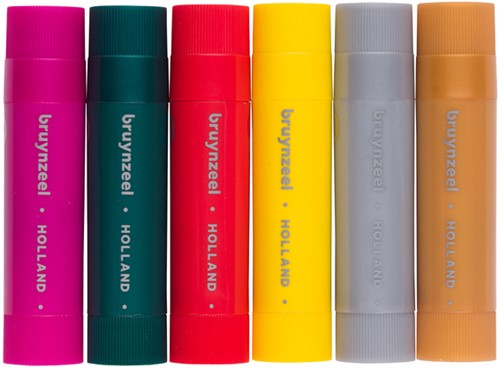 Verfstift Bruynzeel Kids assorti metallic 6 stuks 6 Stuk-3