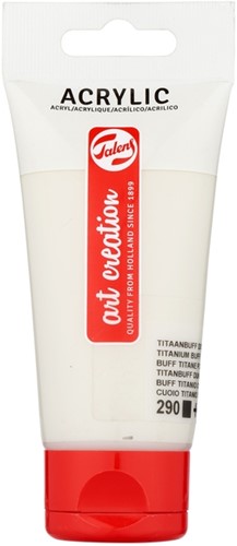 Acrylverf Talens Art Creation 75ml 290 titaanbuff 75 Milliliter