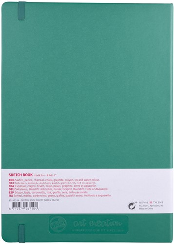 Schetsboek Talens Art Creation 210x297mm woudgroen 1 Stuk-2