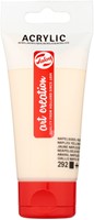 Acrylverf TAC 292 napelsgeel rood licht tube 75ml 75 Milliliter