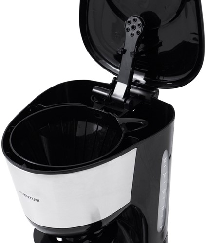 Koffiezetapparaat Inventum 1.25liter zwart met rvs 1 Stuk-3
