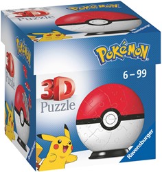 3D puzzel Ravensburger Pokemon Pokeball 54st 1 Doos