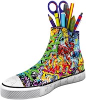 3D puzzel Ravensburger Sneaker Graffiti Style 54st 1 Doos-3